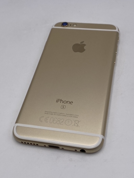 iPhone 6S, 128GB, gold (ID: 71316), Zustand "gut/sehr gut", Akku 100%